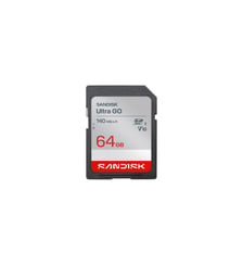 Carte SD Ultra GO SD 64Go 140MBs C10 U1 UHS Sandisk