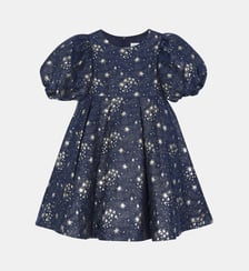 Robe -  col rond jacquard étoiles Tartine Et Chocolat