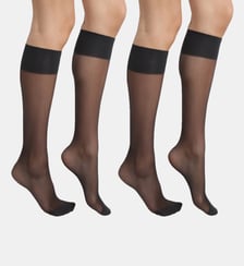 Lot de 2 paires de mi-bas 20D Ultra Resist Dim