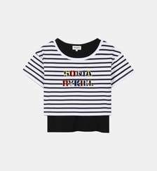 T-shirt 2 en 1 avec top Sonia Rykiel Kids