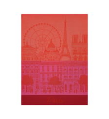 Torchon Paris panorama Paris panorama Le Jacquard Francais