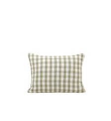 Housse De Coussin  Double gaze gaufrée en vichy Madura