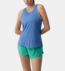 T-shirt de sport femme Selena Sans manches finition thermosoudée Born Living Yoga