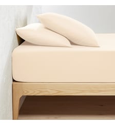 Drap housse 30% coton recyclé bonnet 25, Scenario La Redoute Interieurs