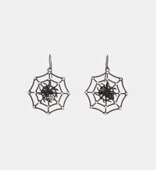 Boucles d'oreilles toile d'araignée Halloween Balaboosté