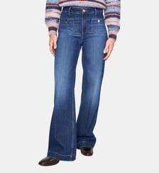 Jean Large En Denim Anais Maison 123