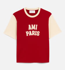 T-shirt unisexe en coton broderie Ami Paris AMI Paris