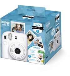 Appareil photo Instantané Pack iconique instax mini 12 Blanc Fuji