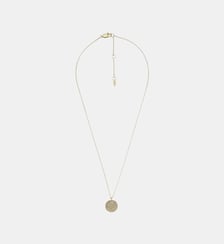 Collier chaine avec pendentif Fossil