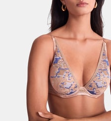 Soutien-gorge Plunge foulard Aubade