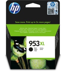 Cartouche d'encre Originale 953 XL Haute Capacité Noire - L0S70AE HP