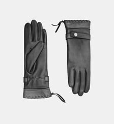 Gants Dallas Femme Cuir Agneau Doublés Alpaga Agnelle