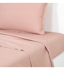 Drap plat en percale de coton Desforges