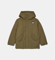 Veste matelassée avec logo Diesel Kids