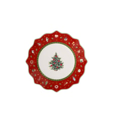 Assiette dessert rouge Villeroy & Boch