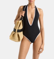 Maillot de bain Monogramme en Lycra Balmain