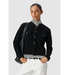 Cardigan tricot relief à poches plaquées Ikks