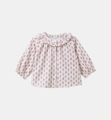 Blouse imprimée col volanté Bébé Cyrillus