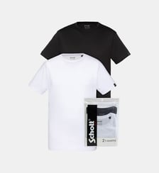 Pack de 2 t-shirts basiques Schott