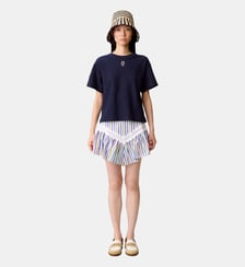 Jupe rayée courte Claudie Pierlot