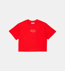 T-shirt avec logo Oval D Diesel Kids