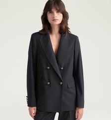 Veste odo en laine froide bi-stretch Momonì