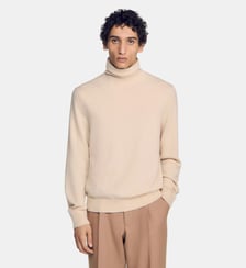 Pull col roulé en cachemire Sandro
