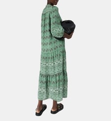 Robe longue imprimé graphique - RIHAM Gerard Darel