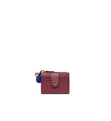 Portefeuille multifonction en cuir avec pompon Pinko