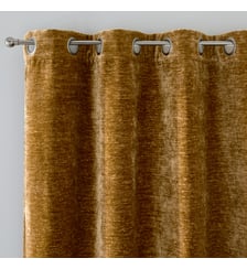 Rideau en velours texturé, à oeillets La Redoute Interieurs