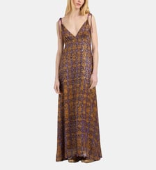 Robe dulce en fil coupé Momonì