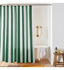 Rideau de douche rayé La Redoute Interieurs