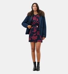 Parka gnorina - Motif uni - Coton Caroll
