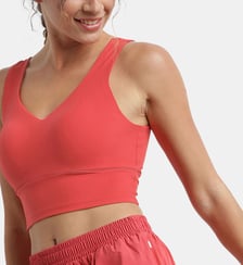 Crop top col V de Sport Dim Move Dim