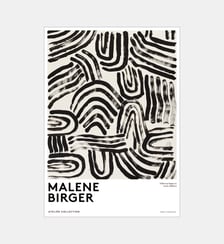 Poster   Follow my fingers - The Poster Club x Malene Birger Poster & Frame
