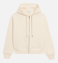 Hoodie Zippé Ami De Coeur En Coton unisexe AMI Paris