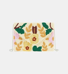 Sac pochette brodé de perles EULALIE Wild