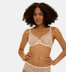 Soutien-gorge avec armature foulard - Naturel Simone Pérèle