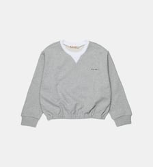Sweat-shirt à col rond avec logo Marni