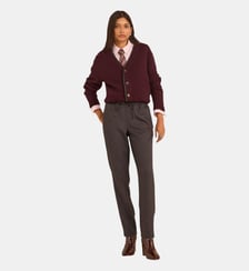 Pantalon De Tailleur Anthracite Camille Maison 123
