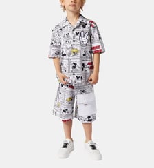 Bermuda en toile de coton Marc Jacobs Kids