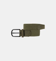 Ceinture tressée élastique en daim Billybelt