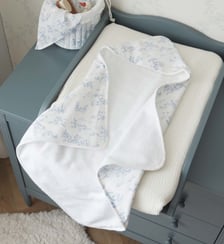 Cape de bain coton biologique et éponge Cyrillus