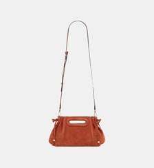 Sac à main en cuir velours intérieur métallisé - MINI DANY Gerard Darel