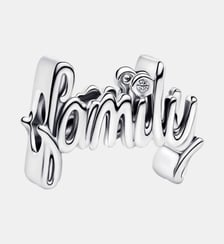 Charm Family en Lettres Cursives Pandora