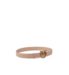 Ceinture love birds en cuir 3cm Pinko