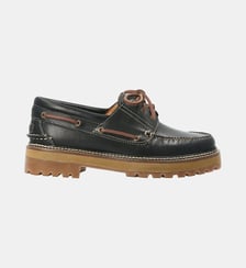 Chaussures bateaux camden - cuir lisse Fairmount