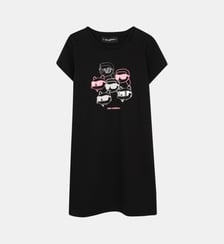 Robe manches courtes Karl Lagerfeld Kids