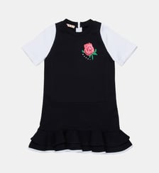 Robe courte avec logo Marni