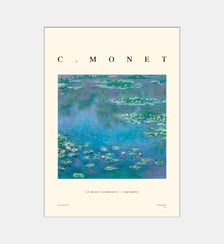 Poster   Claude Monet — Nénuphars - Arch Atelier Poster & Frame